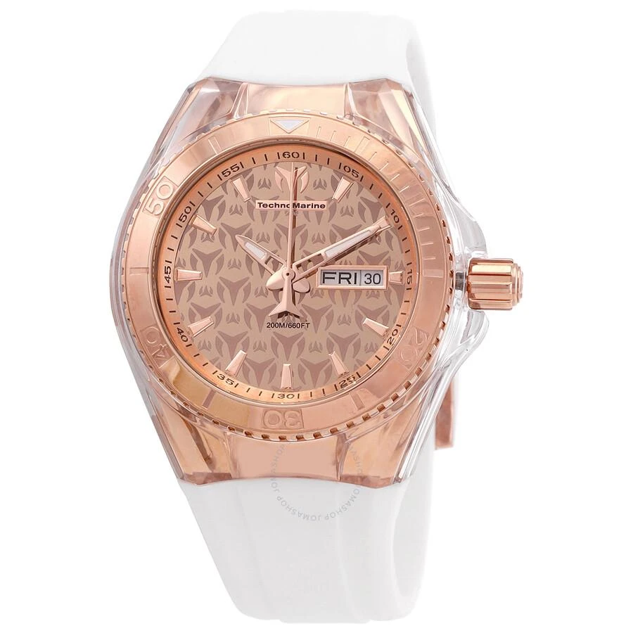 商品TechnoMarine|Boy Cruise Monogram Rose Dial Boys Watch 115001,价格¥745,第1张图片