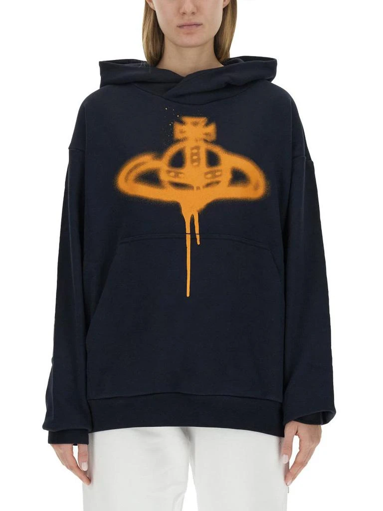 商品Vivienne Westwood|VIVIENNE WESTWOOD ORB SPRAY SWEATSHIRT,价格¥2016,第1张图片