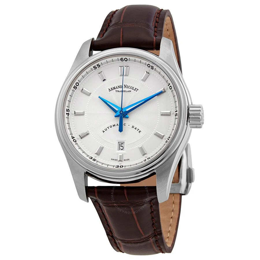 商品Armand Nicolet|MH2 Automatic Silver Dial Men's Watch A640A-AG-P840MR2,价格¥4325,第1张图片