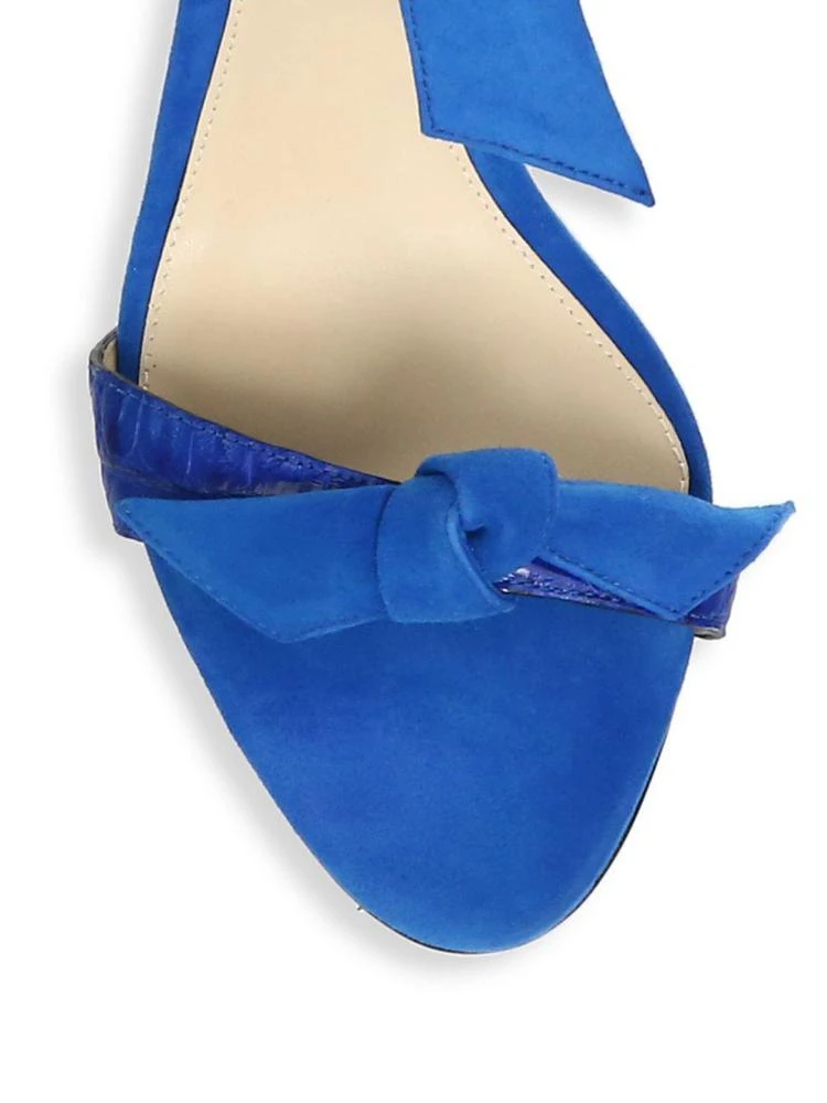 商品Alexandre Birman|Clarita Suede Ankle-Tie Sandals,价格¥3487,第3张图片详细描述