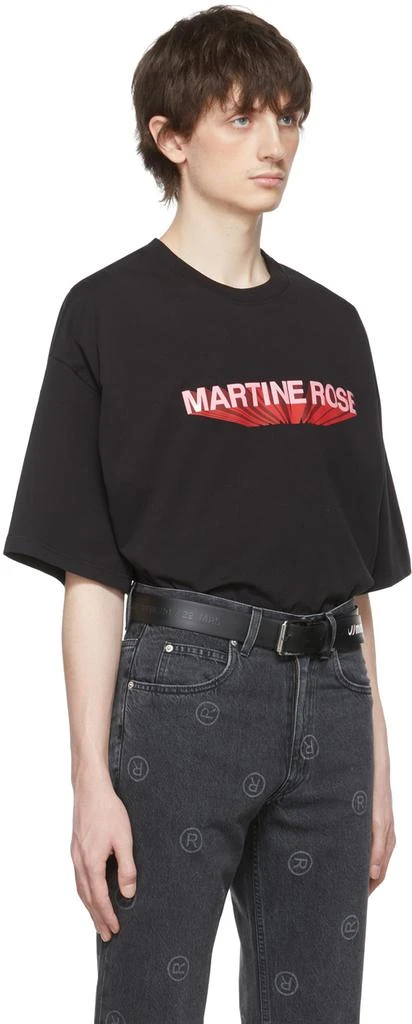 商品Martine Rose|Black Cotton T-Shirt,价格¥780,第2张图片详细描述