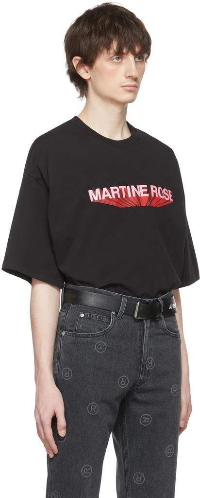 商品Martine Rose|Black Cotton T-Shirt,价格¥810,第2张图片详细描述