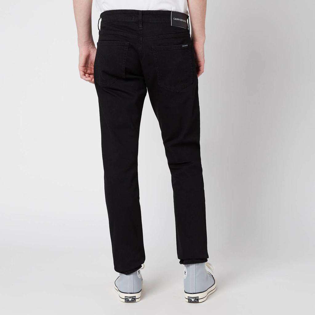 Calvin Klein Jeans Men's Slim Jeans - Black商品第2张图片规格展示