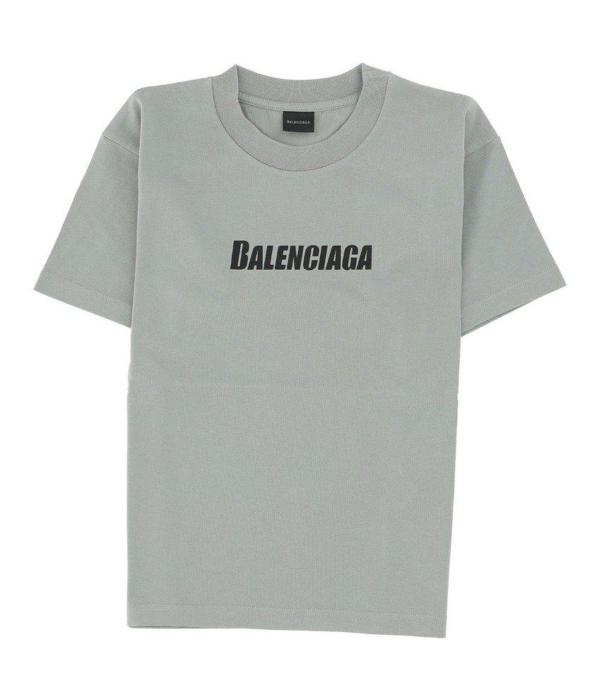 Balenciaga Kids Logo Printed Crewneck T-Shirt商品第1张图片规格展示