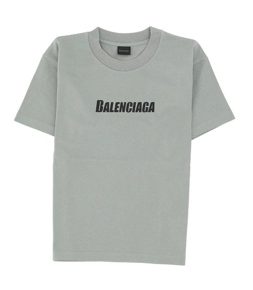 商品Balenciaga|Balenciaga Kids Logo Printed Crewneck T-Shirt,价格¥1113,第1张图片