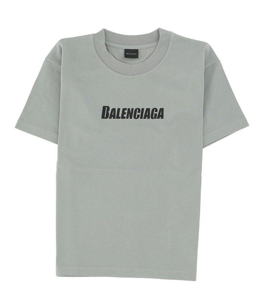 商品Balenciaga|Balenciaga Kids Logo Printed Crewneck T-Shirt,价格¥952,第1张图片