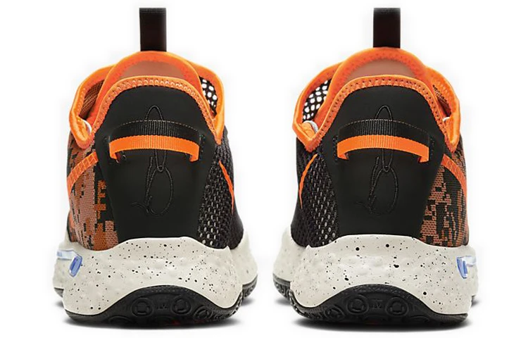 商品[国内直发] NIKE|PG 4 PCG EP 泡椒4 时尚百搭 减震防滑耐磨 低帮 实战篮球鞋 男款 黑橙 国内版,价格¥659,第6张图片详细描述