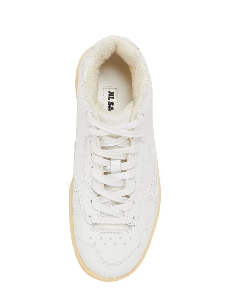 商品Jil Sander|30mm Basket Leather & Mesh Sneakers,价格¥2398,第5张图片详细描述