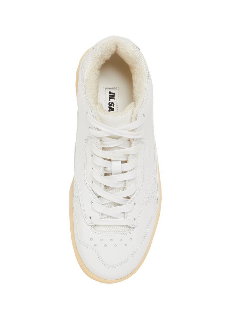 商品Jil Sander|30mm Basket Leather & Mesh Sneakers,价格¥5013,第7张图片详细描述