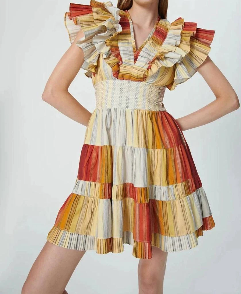 商品CHUFY|Chufy - Poppy Organic Pleated Mini Dress,价格¥2027,第1张图片