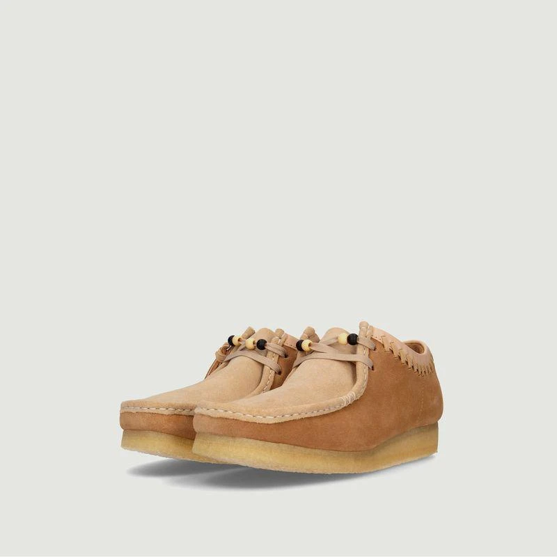 商品Clarks|Wallabee Natural Tan Clarks Originals,价格¥971,第3张图片详细描述