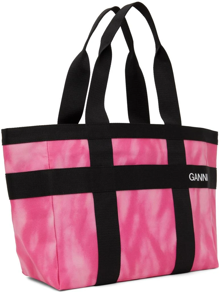 商品Ganni|Pink East West Tote,价格¥424,第2张图片详细描述