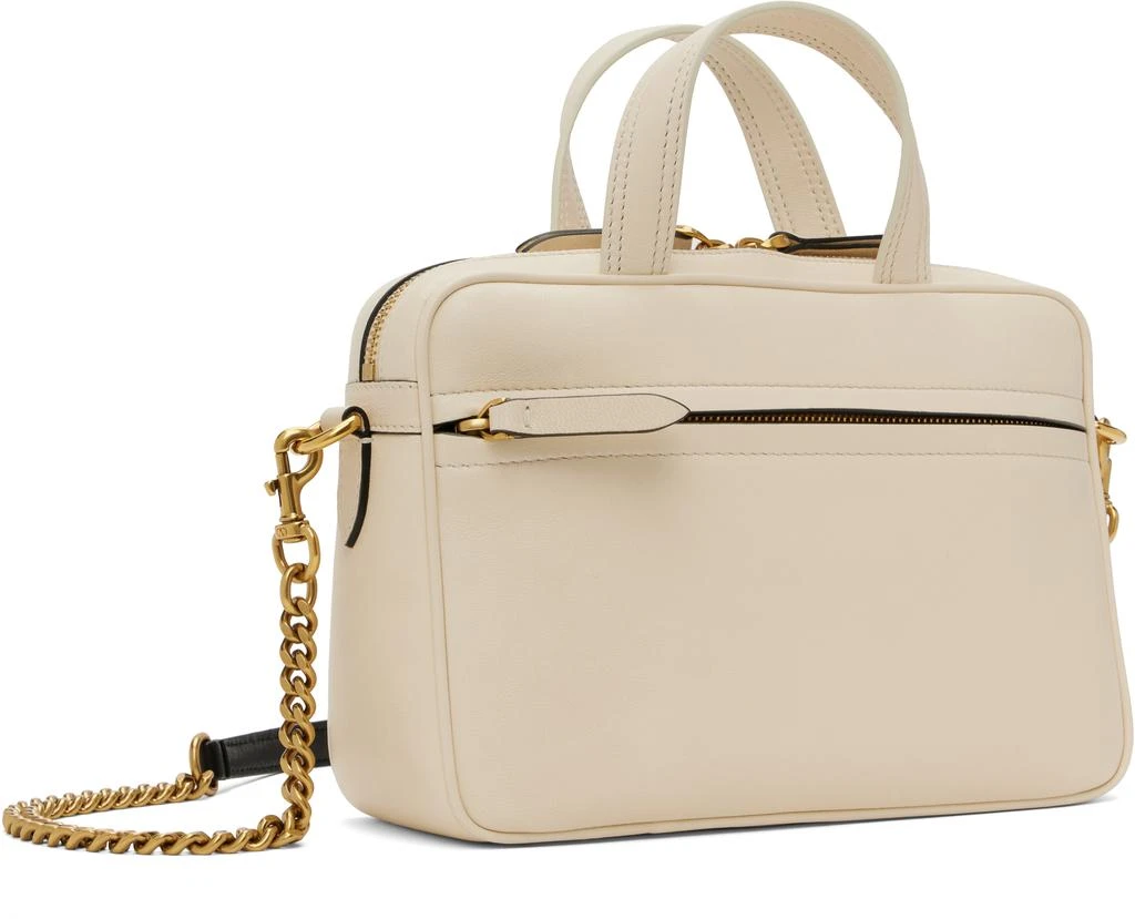 商品Valentino|灰白色 & 黑色 Viva Superstar Nappa Leather 手提包,价格¥25789,第3张图片详细描述