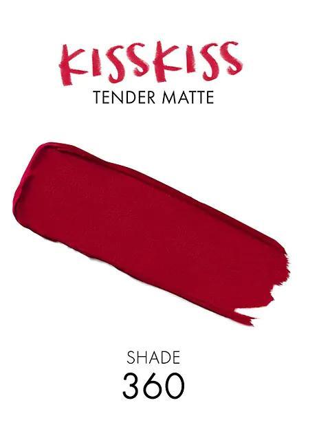 商品Guerlain|Kisskiss Tender 16H Comfort Lightweight Luminous Matte Lipstick,价格¥252,第6张图片详细描述