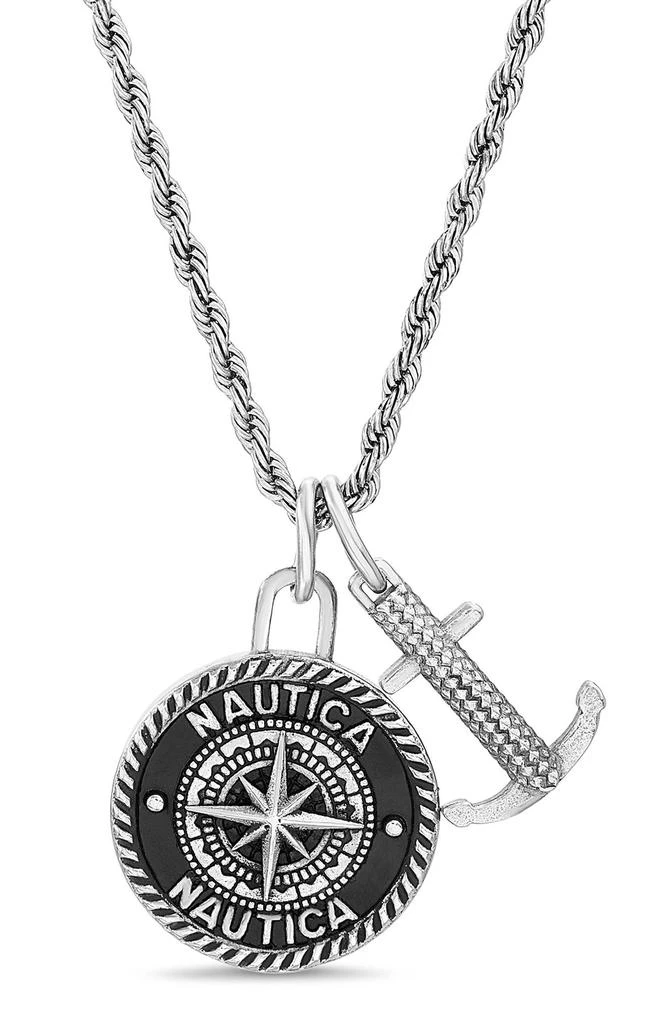 商品Nautica|Men's Nautical Pendant Necklace,价格¥50,第1张图片