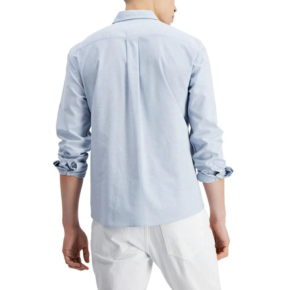 商品Michael Kors|Men's Relaxed Fit Utility Oxford Shirt,价格¥330,第2张图片详细描述