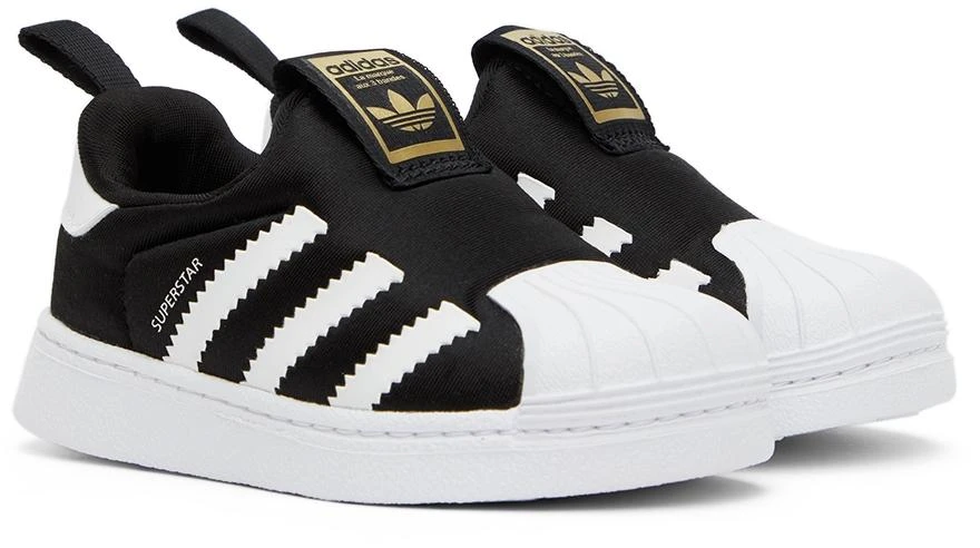 商品Adidas|Baby Black Superstar 360 Sneakers,价格¥215,第4张图片详细描述