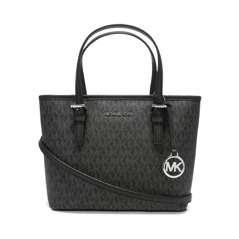 商品[国内直发] Michael Kors|MICHAEL KORS 黑色女士托特包 35T9STVT0B-BLACK,价格¥758,第1张图片