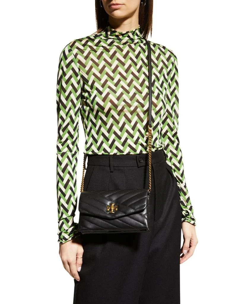 商品Tory Burch|Kira Chevron-Quilted Leather Crossbody Bag,价格¥3081,第5张图片详细描述