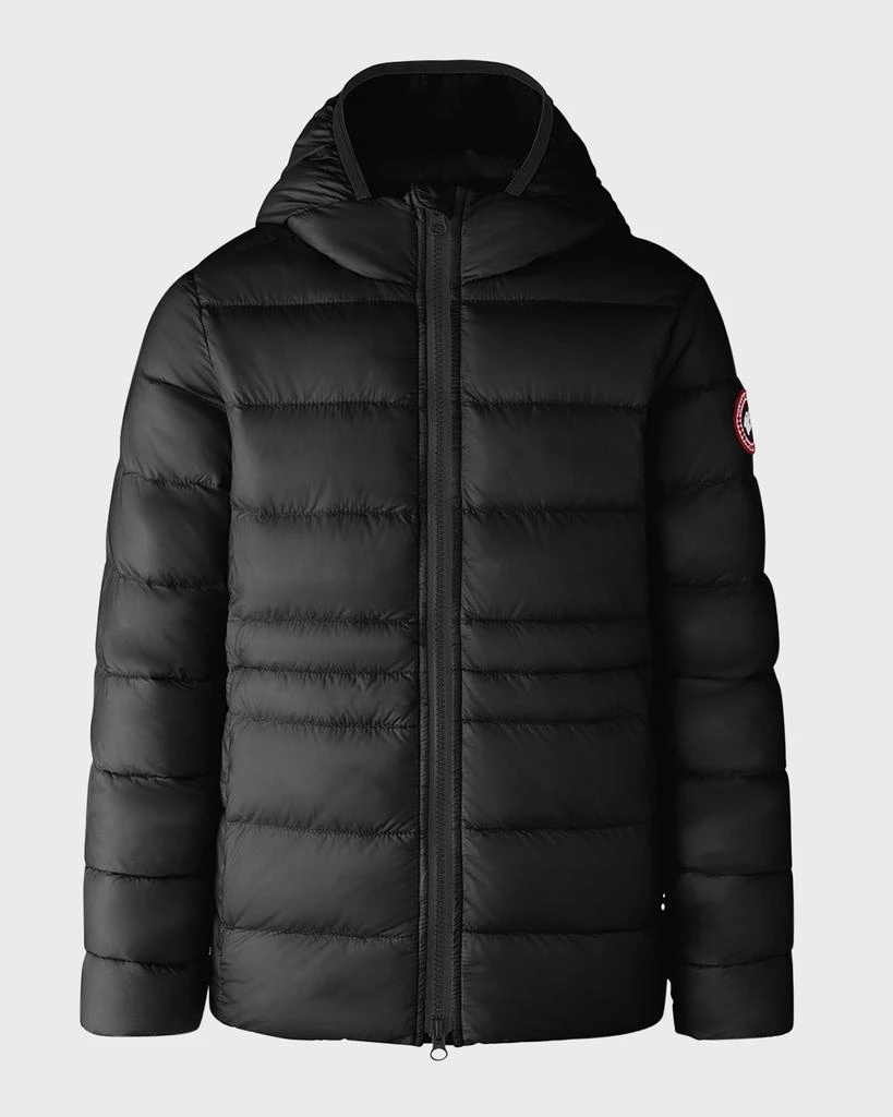 商品Canada Goose|Kid's Cypress Youth Logo Quilted Jacket, Size S-XL,价格¥4596,第1张图片