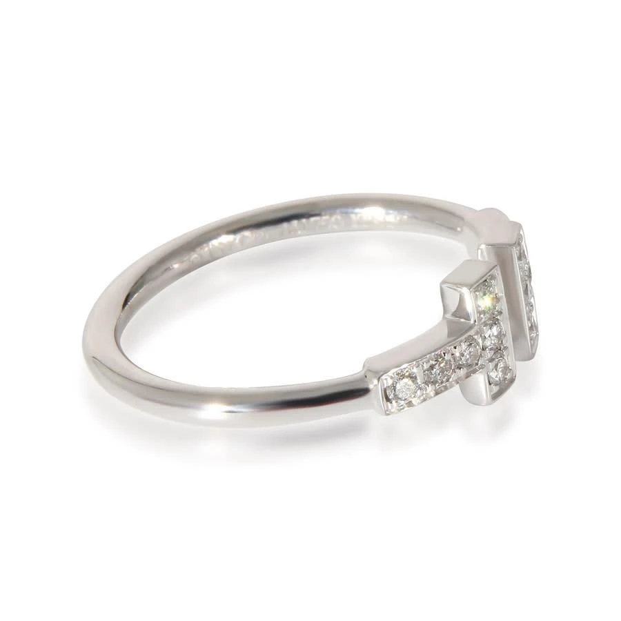 商品[二手商品] Tiffany & Co.|Pre-Owned Tiffany & Co. Tiffany T Ring in 18K White Gold 0.13 CTW,价格¥12937,第3张图片详细描述