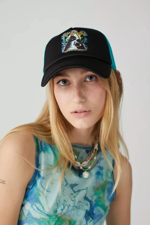 商品Urban Outfitters|Band Trucker Hat,价格¥39,第1张图片