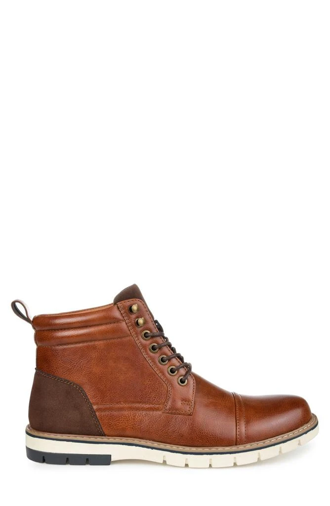 商品Vance Co.|Lucien Vegan Leather Cap Toe Boot,价格¥332,第3张图片详细描述