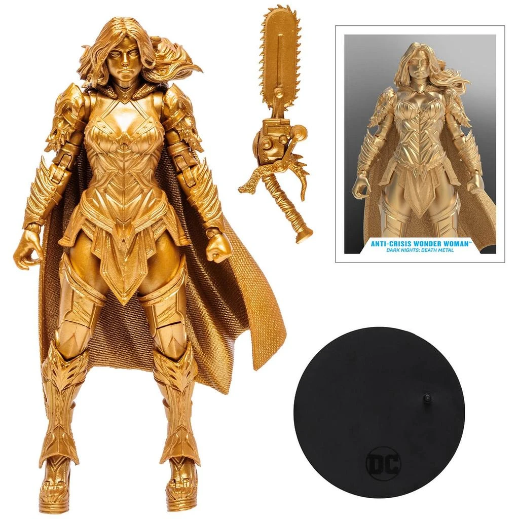 商品McFarlane Toys|McFarlane DC Multiverse 7In - Anti-Crisis Wonder Woman Action Figure,价格¥152,第2张图片详细描述