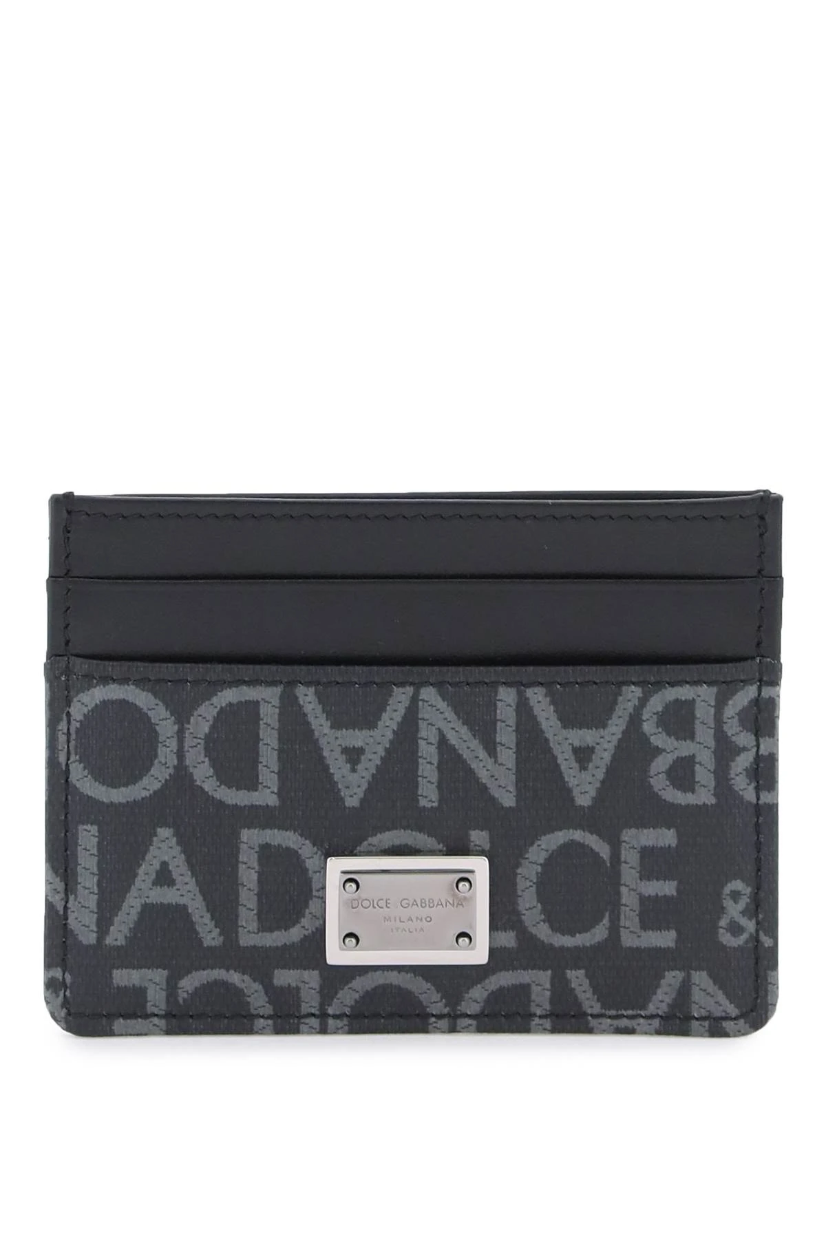 商品Dolce & Gabbana|coated jacquard cardholder 8056265104,价格¥1222,第1张图片