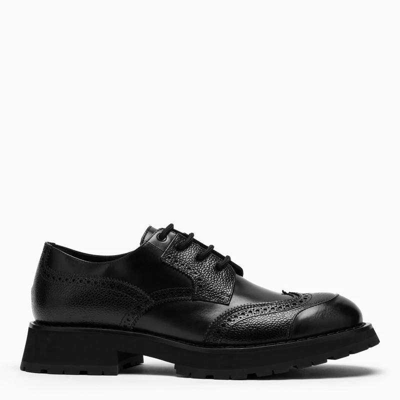 商品Alexander McQueen|Black Punk Worker derby lace-up,价格¥3226,第1张图片