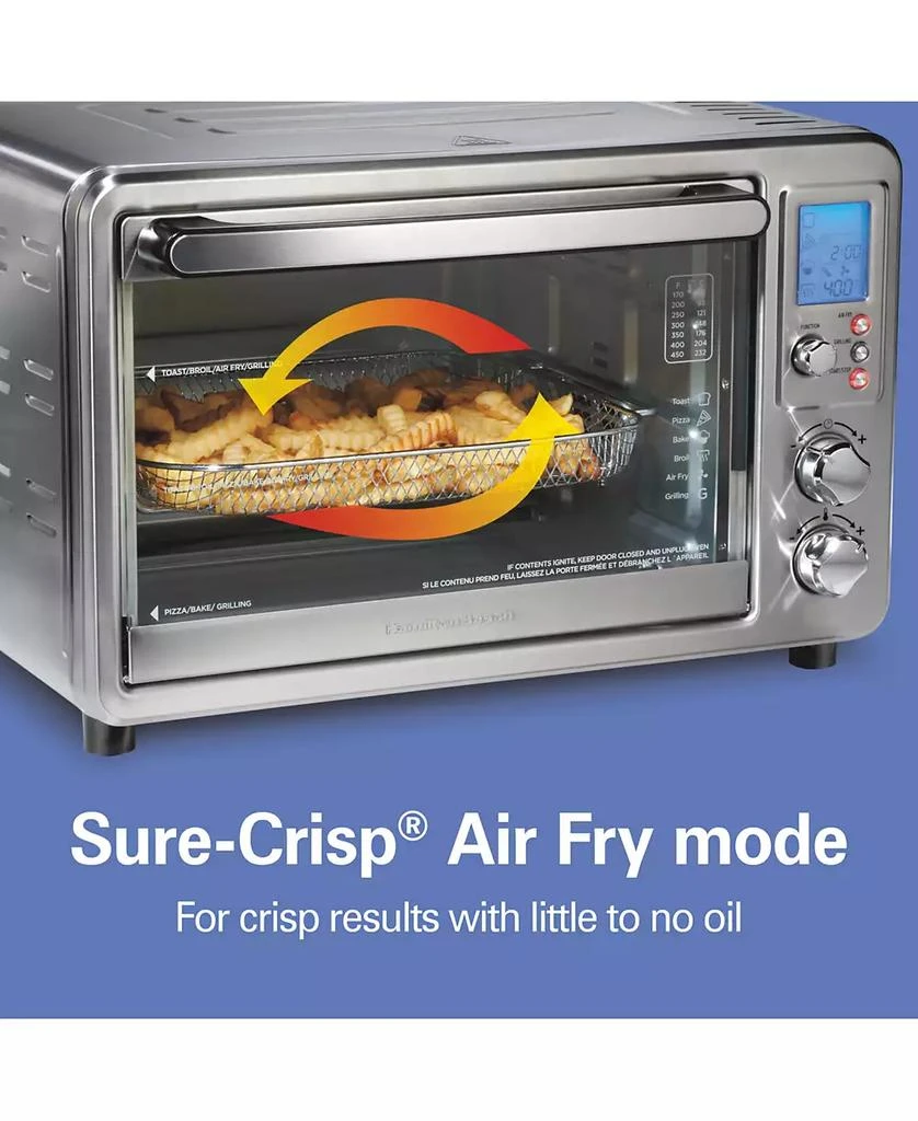 商品Hamilton Beach|Sure-Crisp Air Fry & Grilling Oven - 31395,价格¥1138,第2张图片详细描述