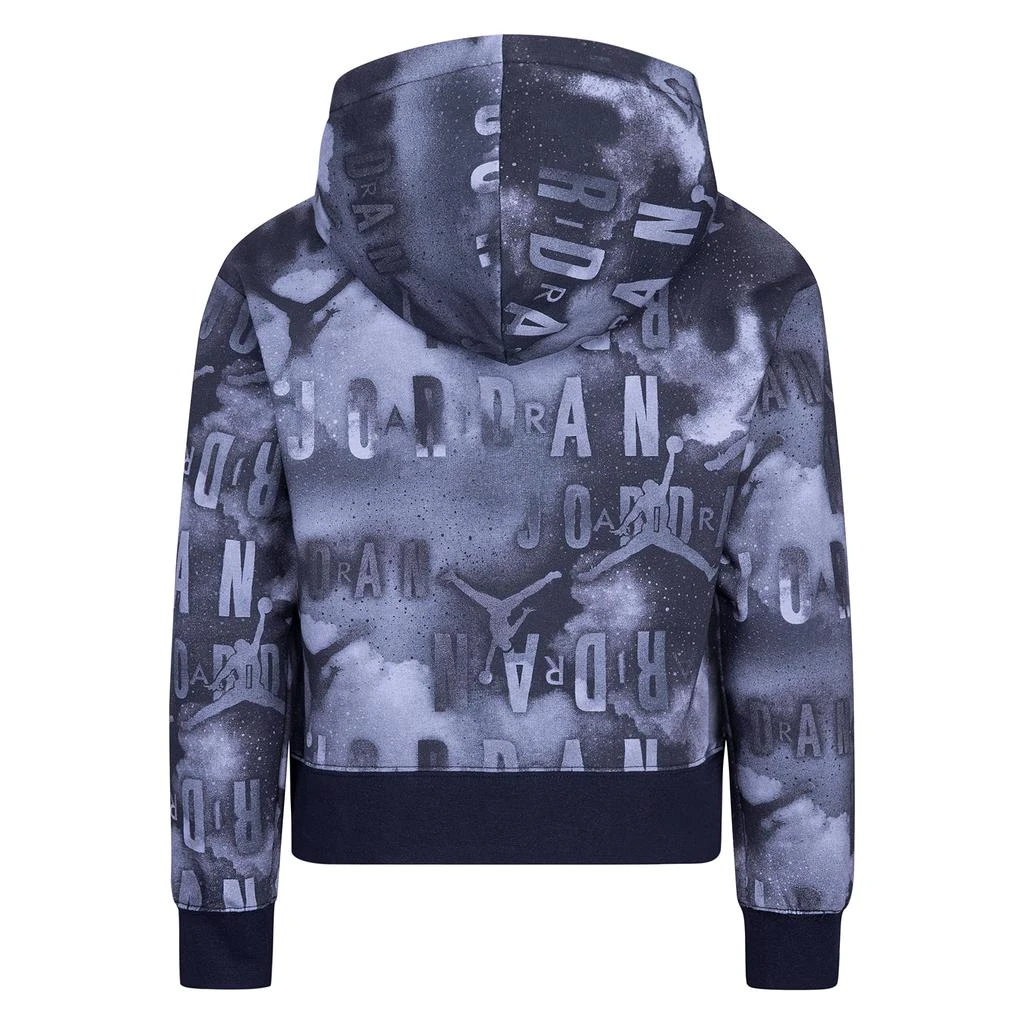 商品Jordan|Essentials All Over Print Boxy Sweatshirt (Little Kids/Big Kids),价格¥207,第2张图片详细描述