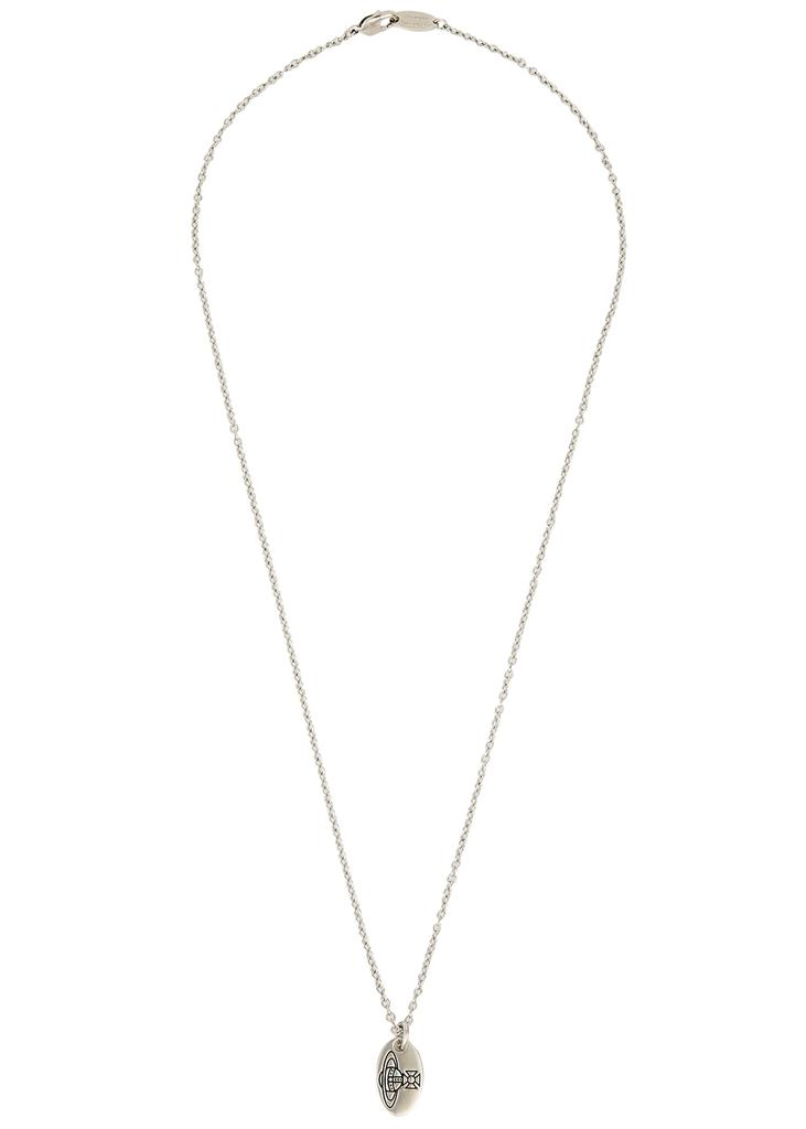 Silver-tone chain necklace商品第1张图片规格展示