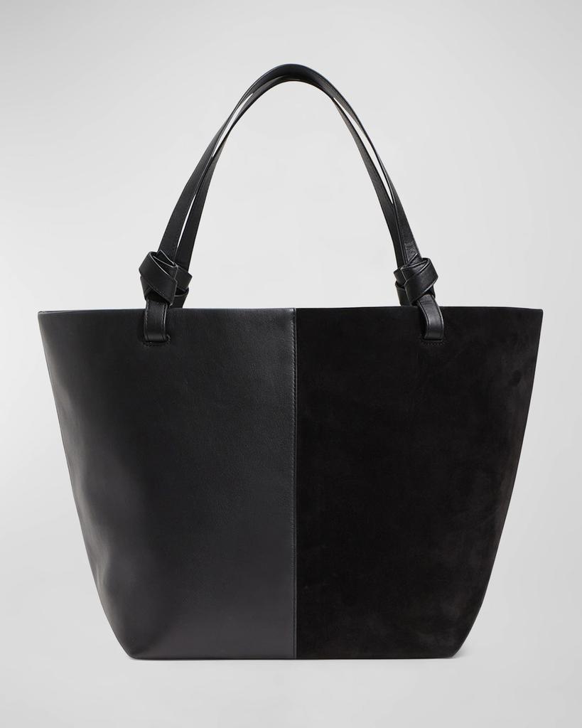 Ida Suede & Leather Tote Bag商品第3张图片规格展示