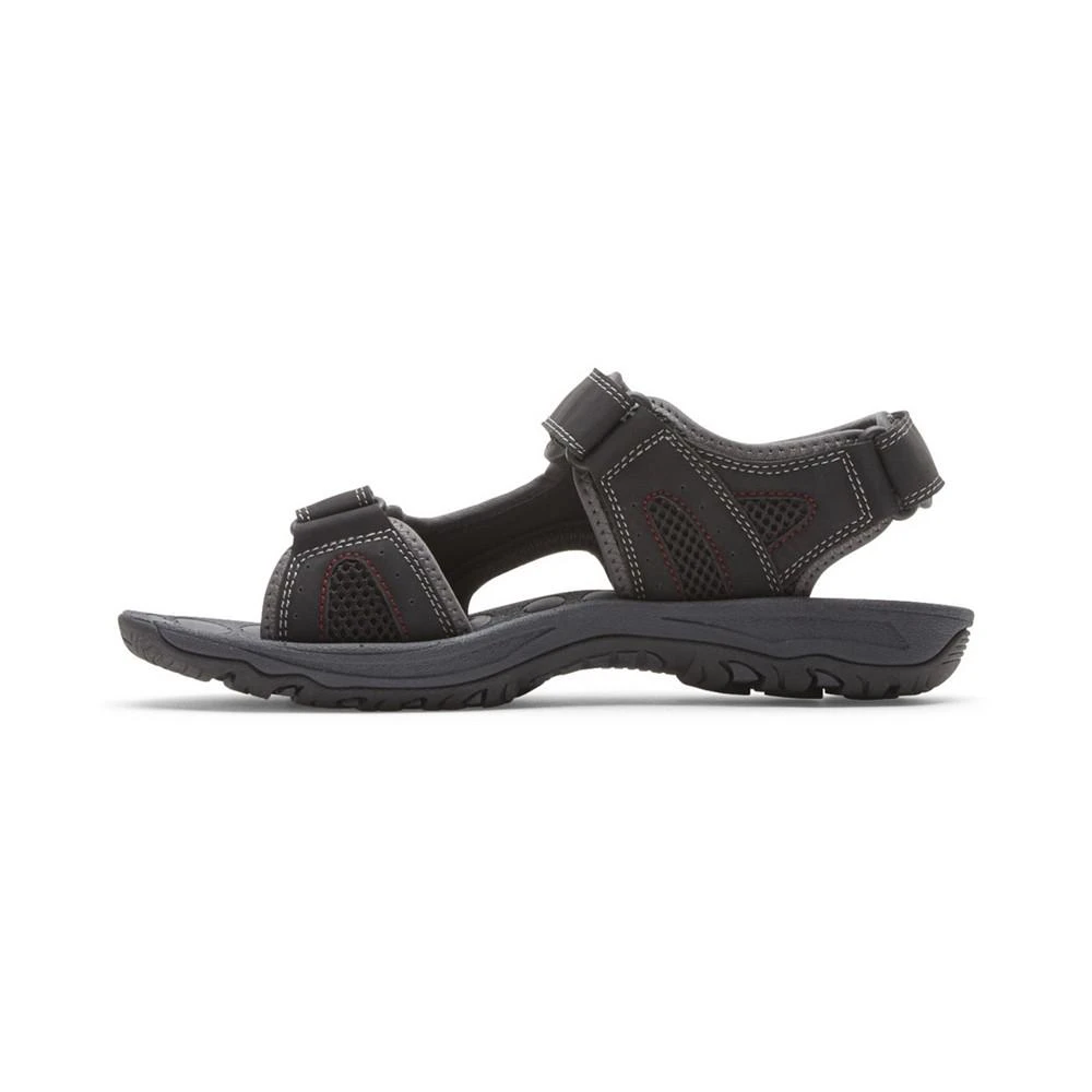 商品Rockport|Men's Hayes Adjustable Quarter Strap Sandals,价格¥599,第5张图片详细描述