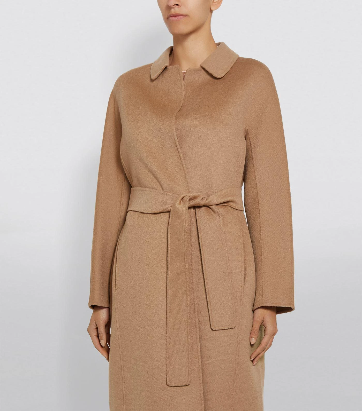 商品Max Mara|Wool Wrap Coat,价格¥7362,第3张图片详细描述