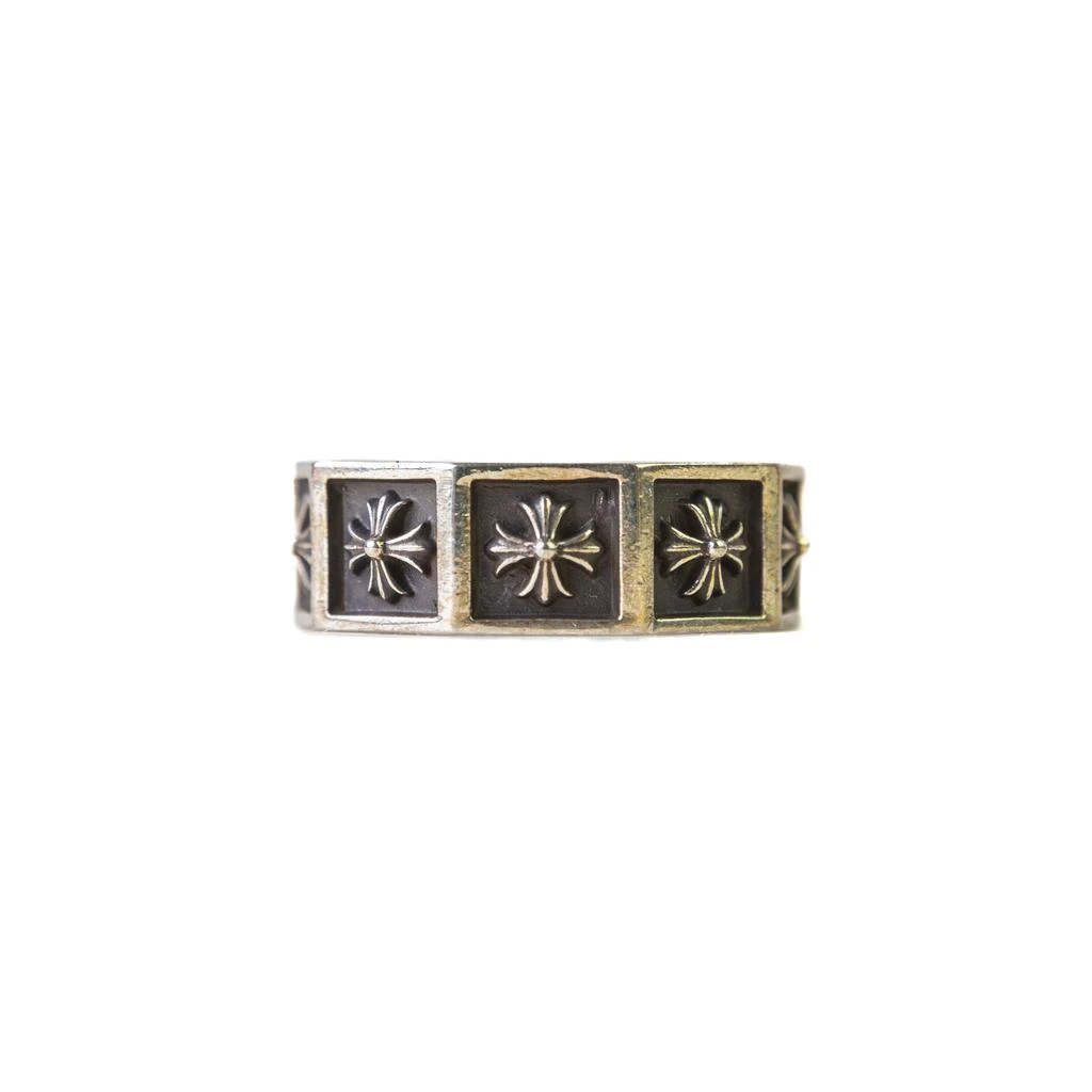 商品Chrome Hearts|Chrome Hearts Alphabet Block Ring Sliver,价格¥3907,第1张图片