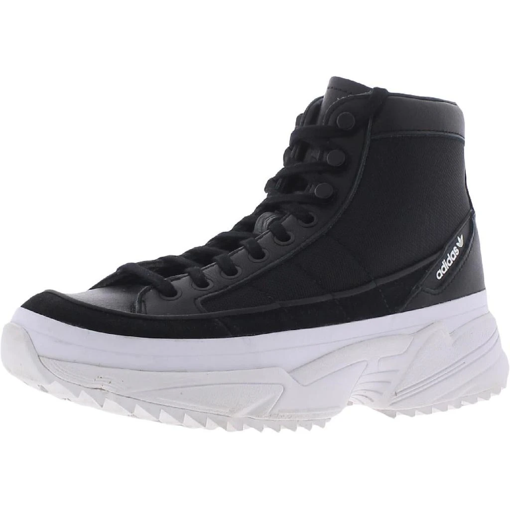 商品Adidas|adidas Originals Womens Kiellor  Leather Lifestyle High Top Sneakers,价格¥266,第1张图片