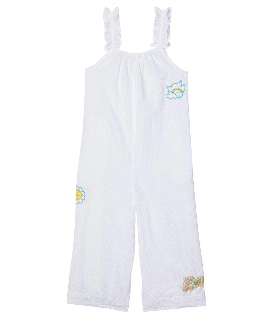 商品PEEK|Embroidered Patches Calf Length Romper (Toddler/Little Kids/Big Kids),价格¥147,第1张图片