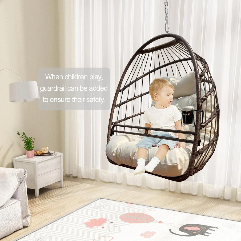 商品Simplie Fun|Swing Hammock Egg Basket Chairs,价格¥1455,第4张图片详细描述
