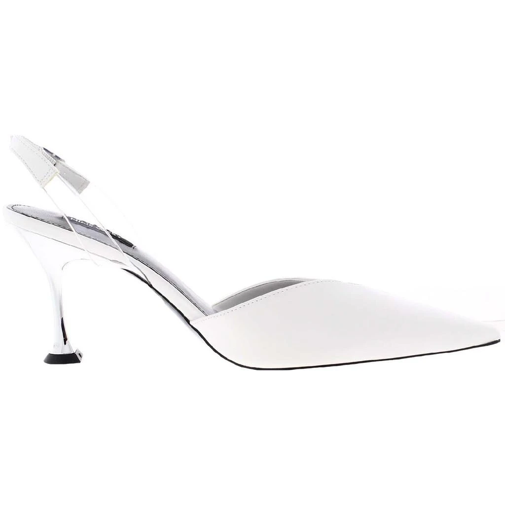 商品Nine West|Nine West Womens Heat 3 Faux Leather SLingback Pumps,价格¥198,第2张图片详细描述