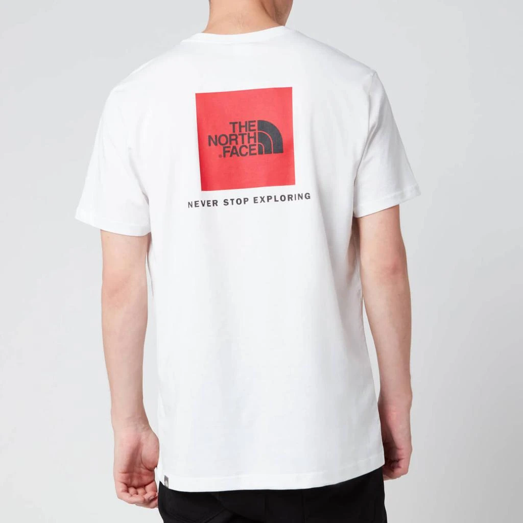 商品The North Face|The North Face Men's Redbox Celebration Short Sleeve T-Shirt - TNF White,价格¥140,第2张图片详细描述