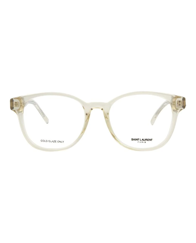 商品Yves Saint Laurent|Round-Frame  Injection  Optical Frames,价格¥489,第1张图片