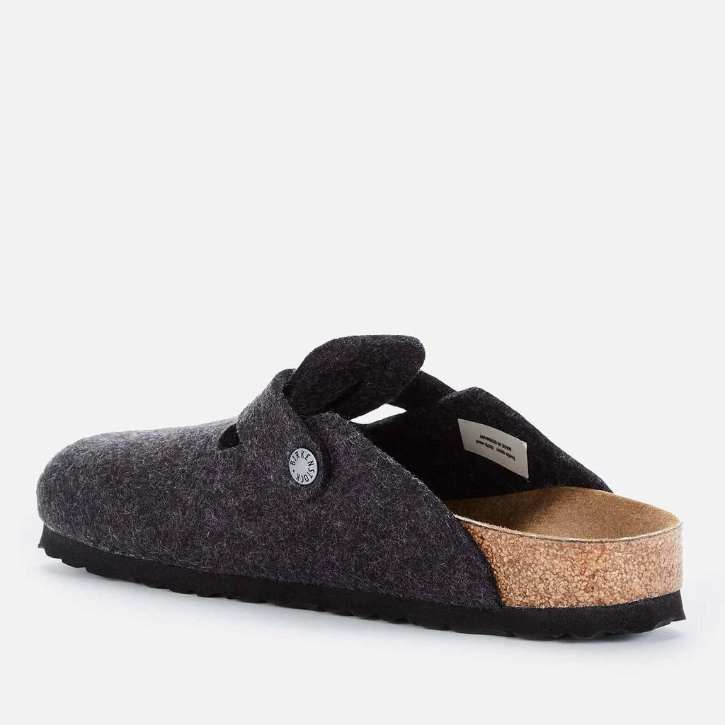 商品Birkenstock|Birkenstock Women's Boston Felt Mules - Anthracite,价格¥850,第2张图片详细描述