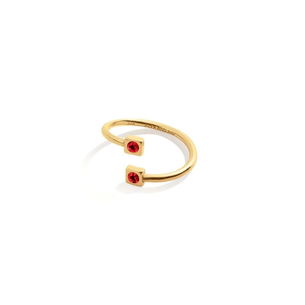 商品Alex and Ani|Crystal Infusion Heart Ring,价格¥367,第1张图片