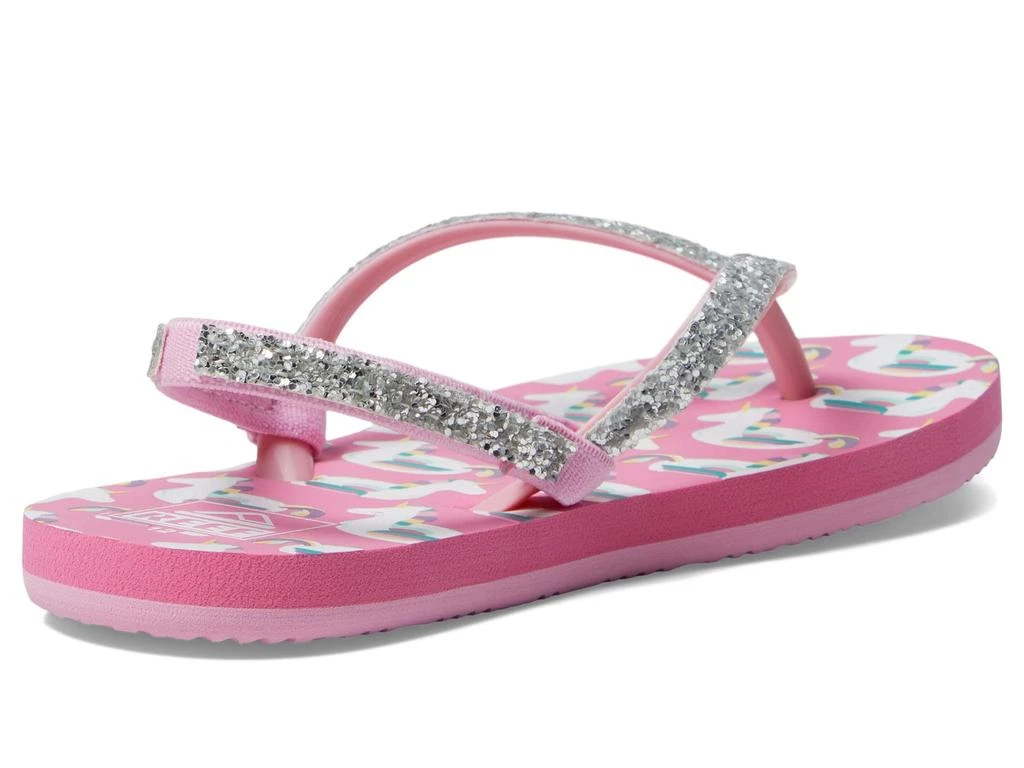 商品Reef|Reef Kids Lil Stargazer Prints Flip Flop (Infant/Toddler/Little Kid),价格¥167,第2张图片详细描述