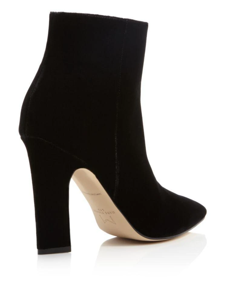 商品Marc Fisher|Women's Mayae Velvet Pointed Toe High-Heel Booties - 100% Exclusive,价格¥459,第4张图片详细描述