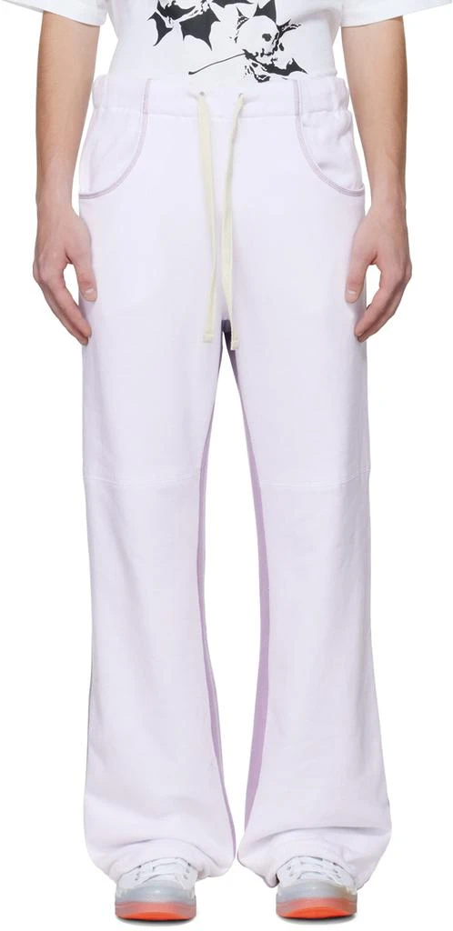 商品TheOpen Product|SSENSE Exclusive White Contrast Lounge Pants,价格¥459,第1张图片