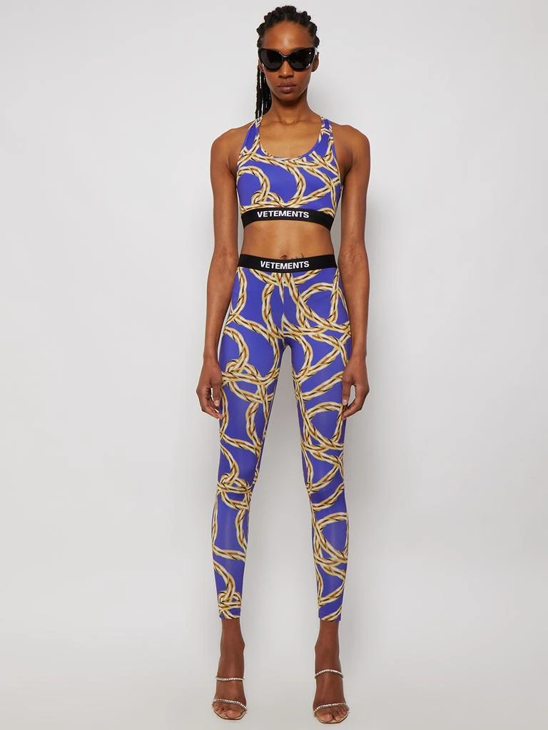 商品Vetements|Gold Chain Leggings,价格¥1551,第2张图片详细描述