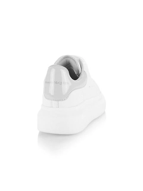 商品Alexander McQueen|Kid's Leather Low-Top Sneakers,价格¥1189,第2张图片详细描述